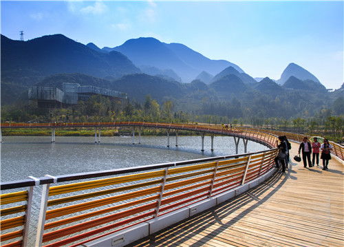 六盤水明湖濕地公園獲得2014asla綜合設(shè)計(jì)類榮譽(yù)獎(jiǎng)